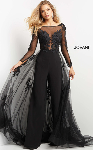 Jovani floral dress