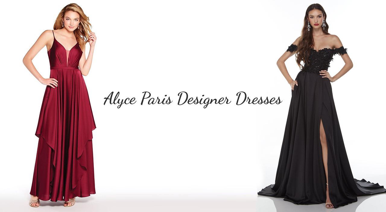 Alyce Paris dresses stylish